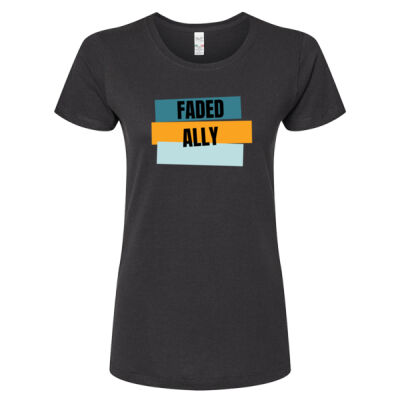 Faded Ally T-Shirt - Women's Fit Thumbnail